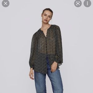 Zara blouse. Brand new with tags.
